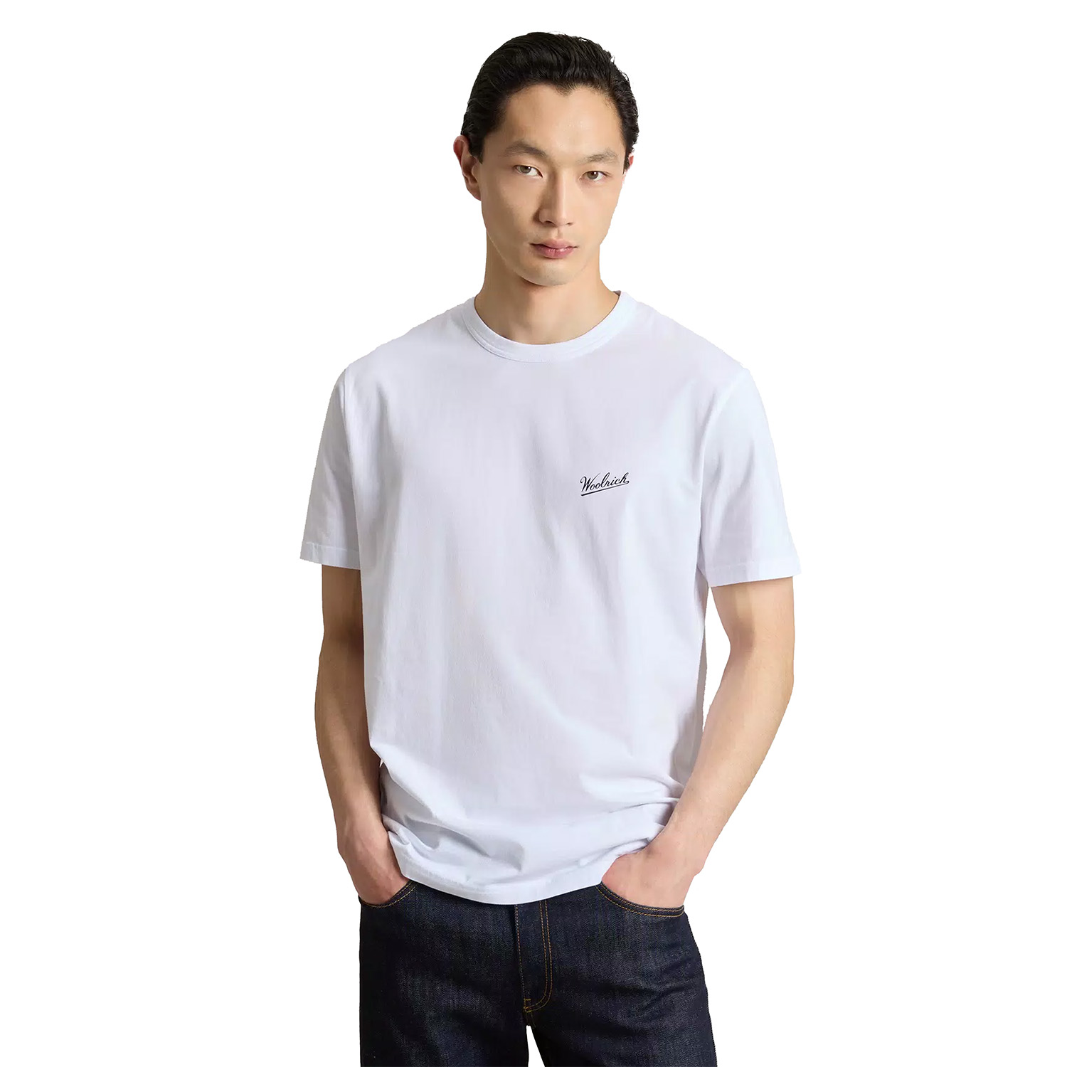woolrich_t_shirt_wit_logo_t_shirt