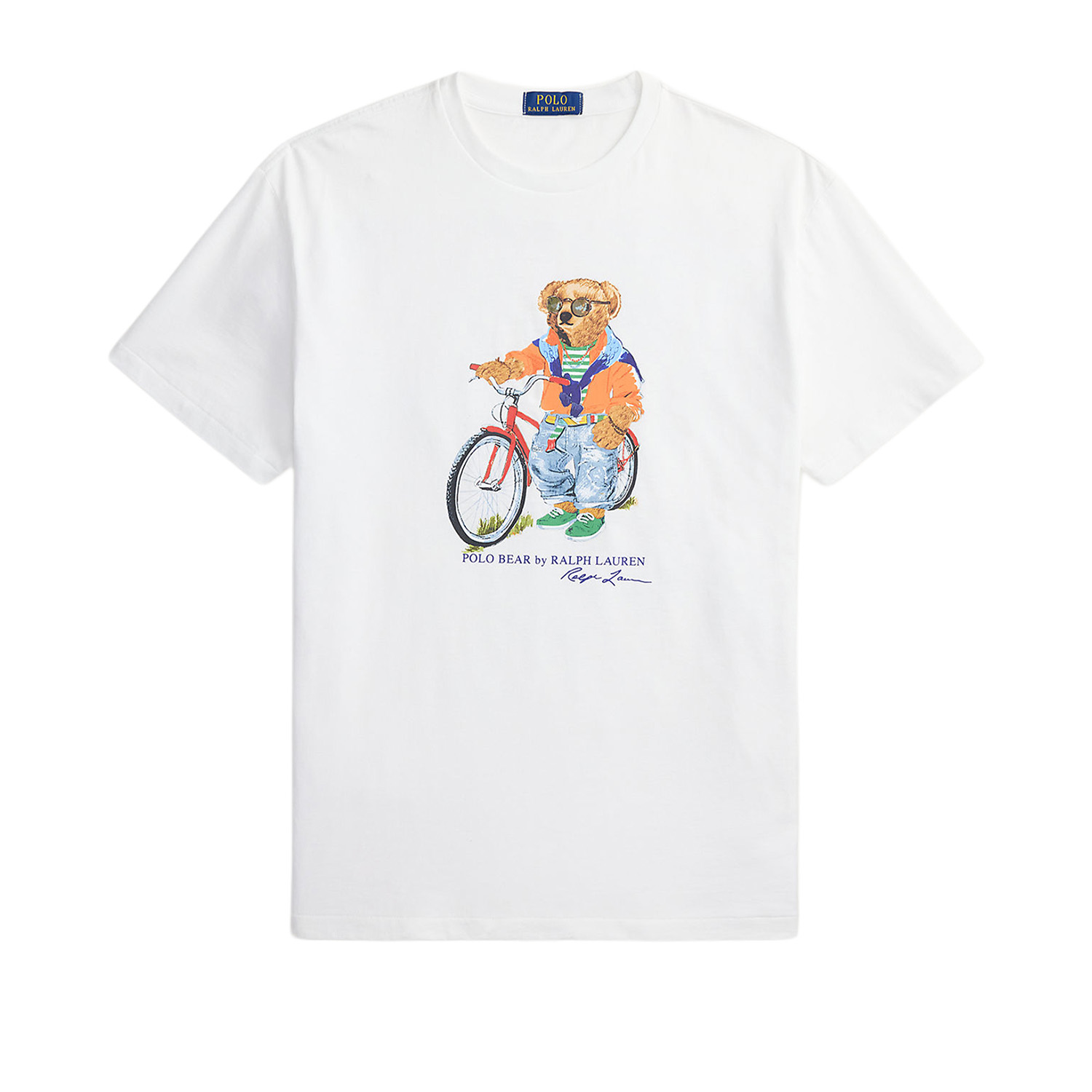 Polo Ralph Lauren – T-shirt beer print wit-710b16612