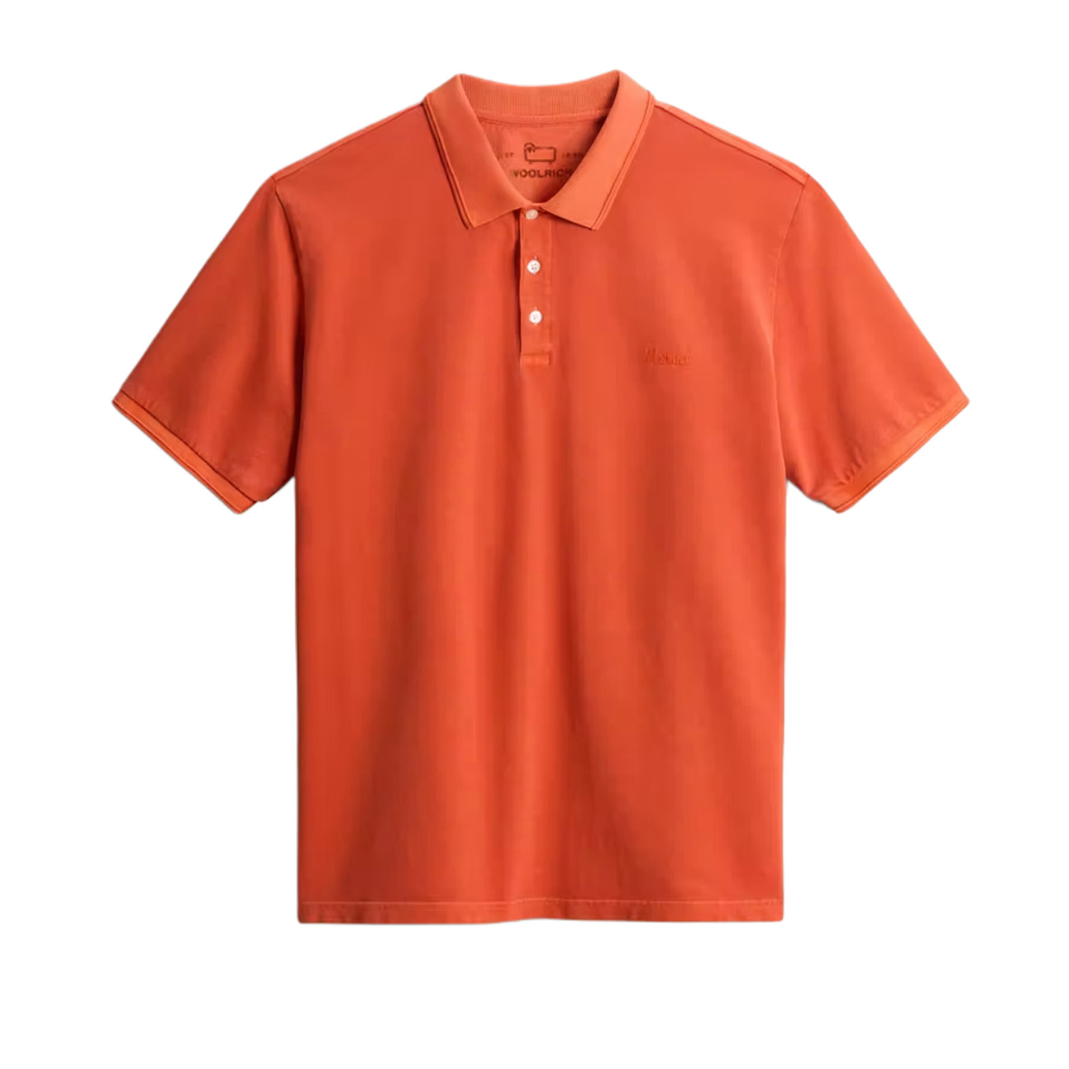 woolrich_polo_oranje_mackinack