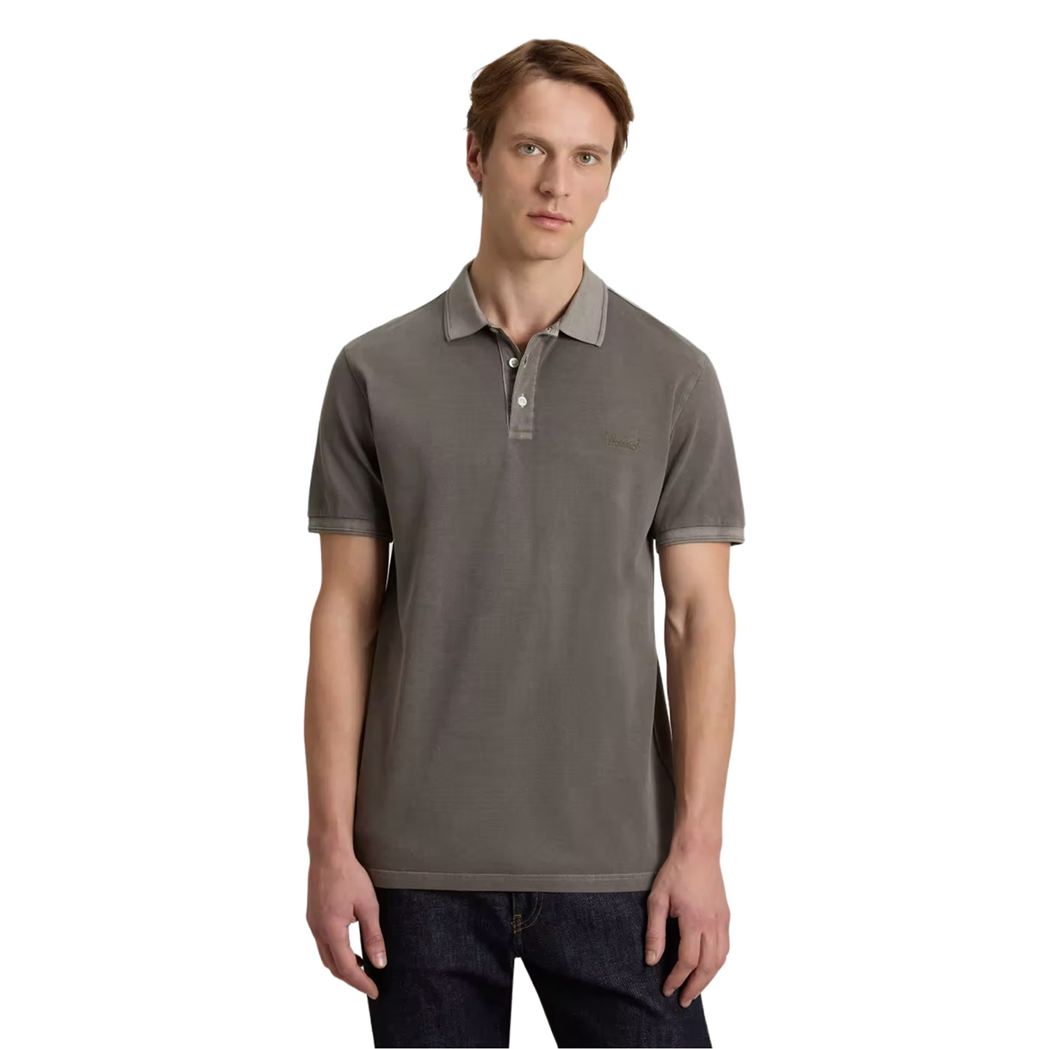 woolrich_polo_taupe_mackinack