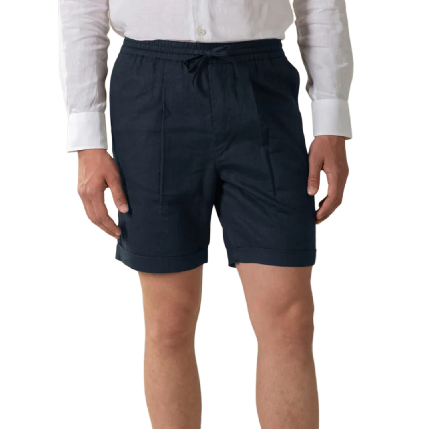 aurelien_korte_broek_donkerblauw