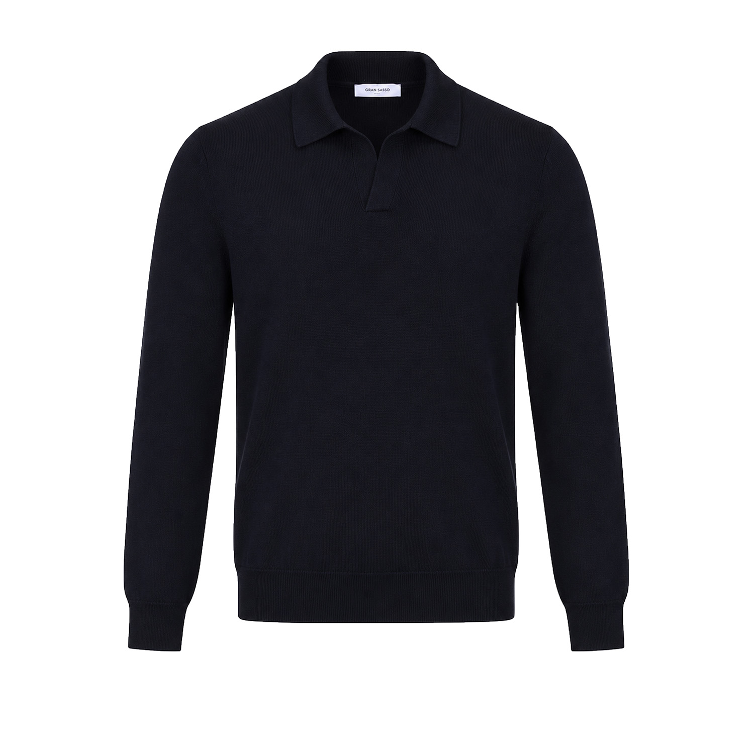 gran_sasso_gebreide_polo_donkerblauw_57120_14263
