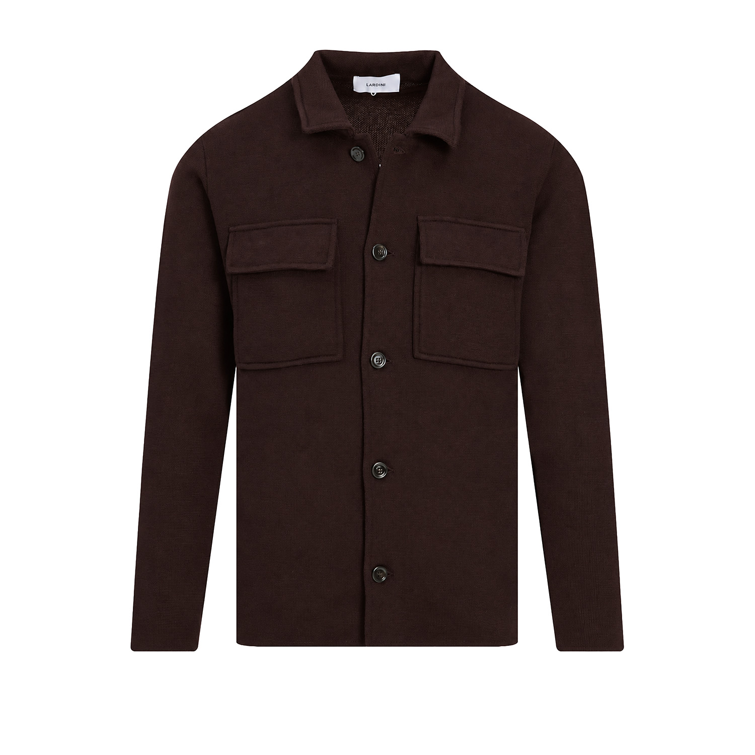 lardini_overshirt_donkerbruin