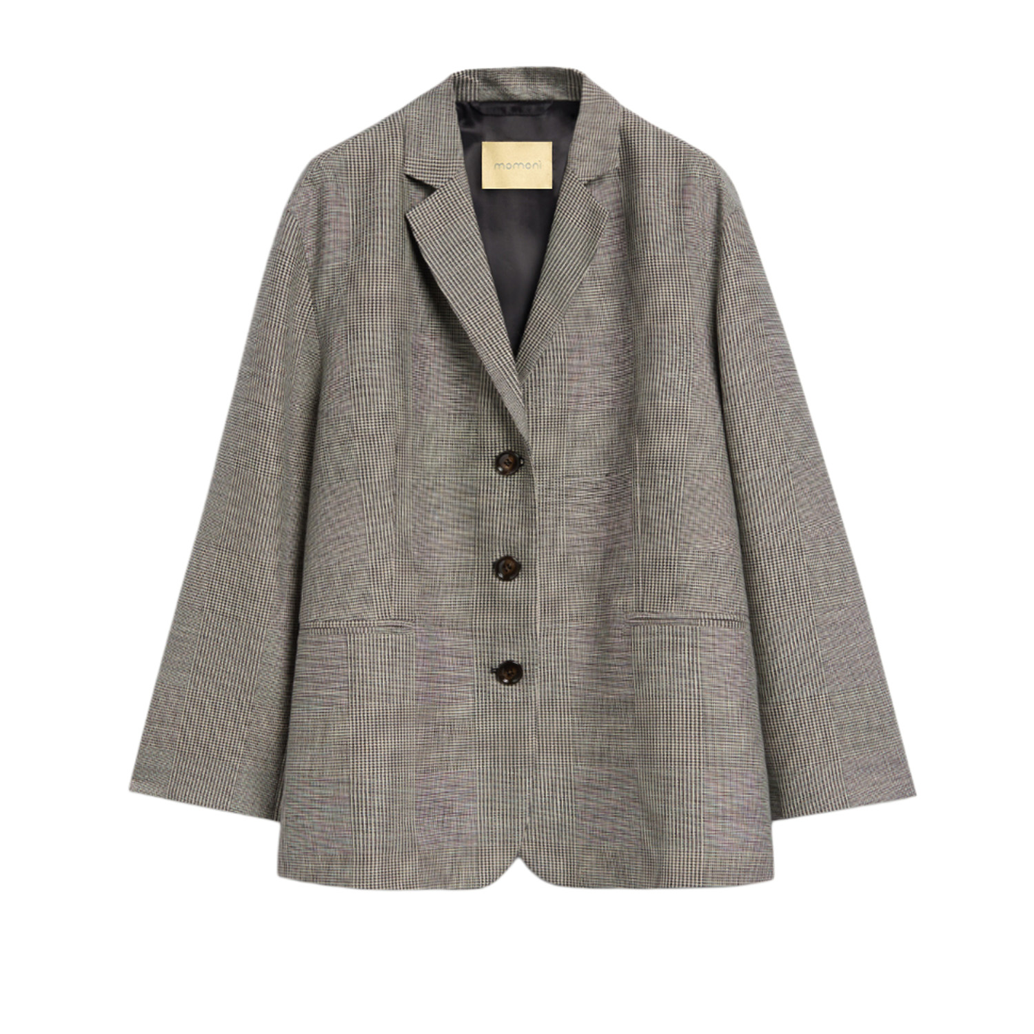 momoni_blazer_candy_ecru_zwart