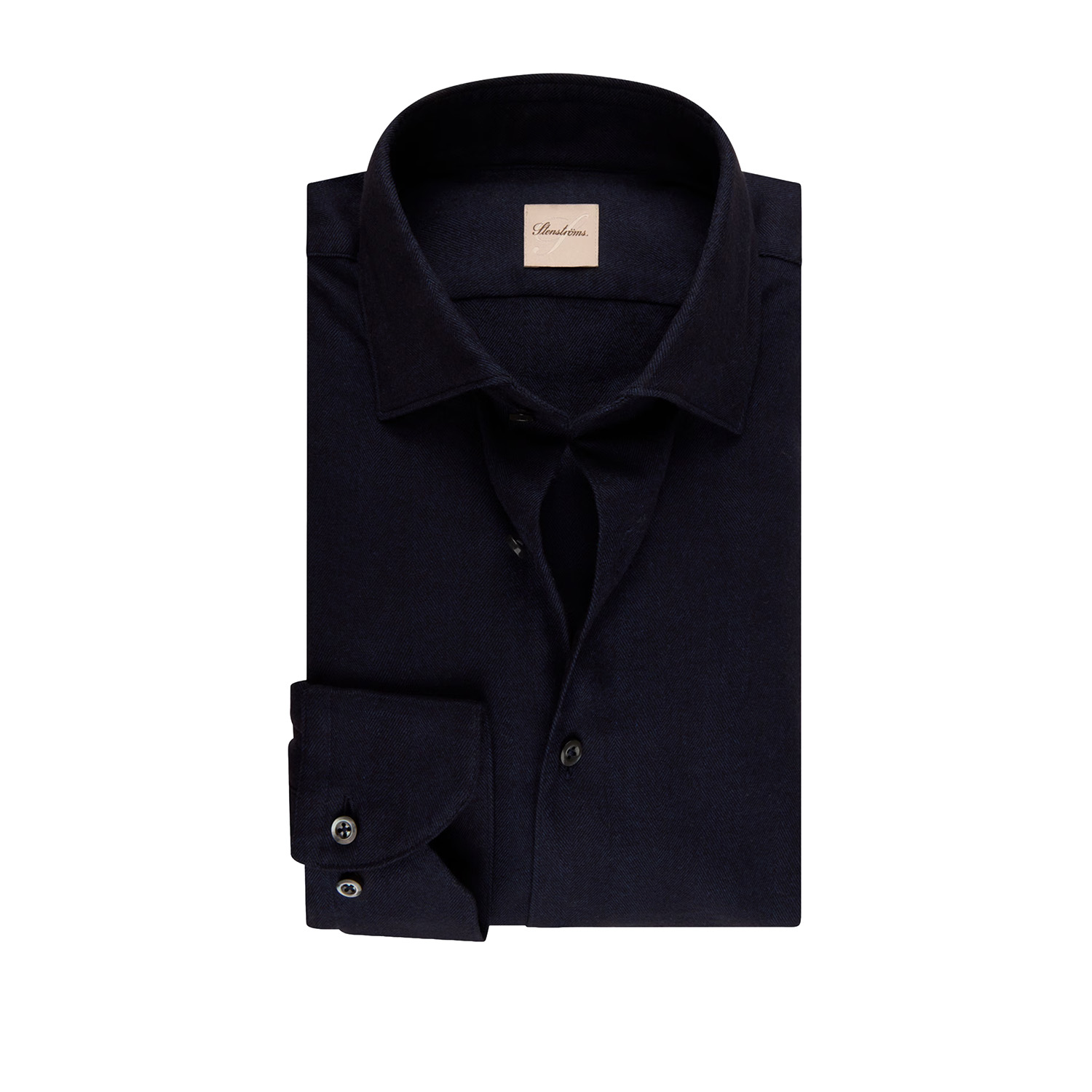 stenstroms_flannel_overhemd_slim_fit_donkerblauw_7127119025