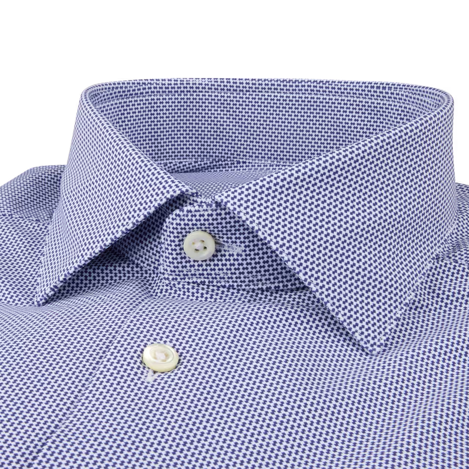 stenstroms_overhemd_active_stretch_donkerblauw_wit