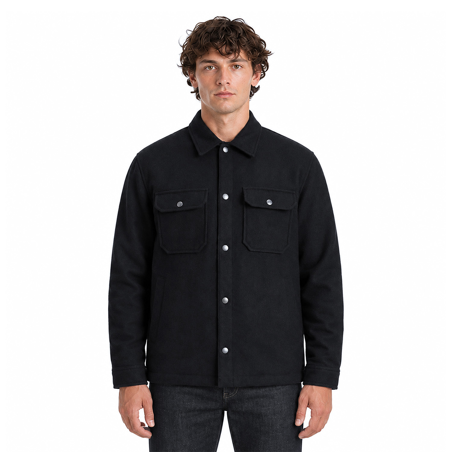woolrich_overshirt_alaskan_zwart