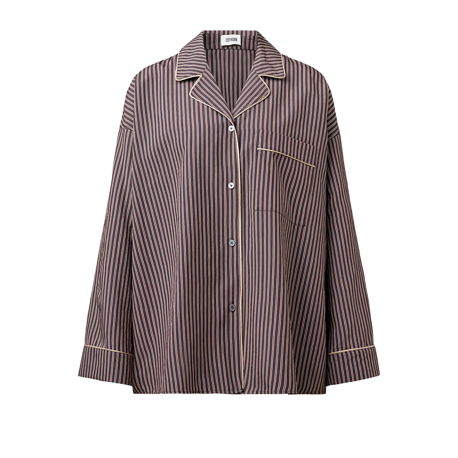 drykorn_blouse_helina_donkerbruin