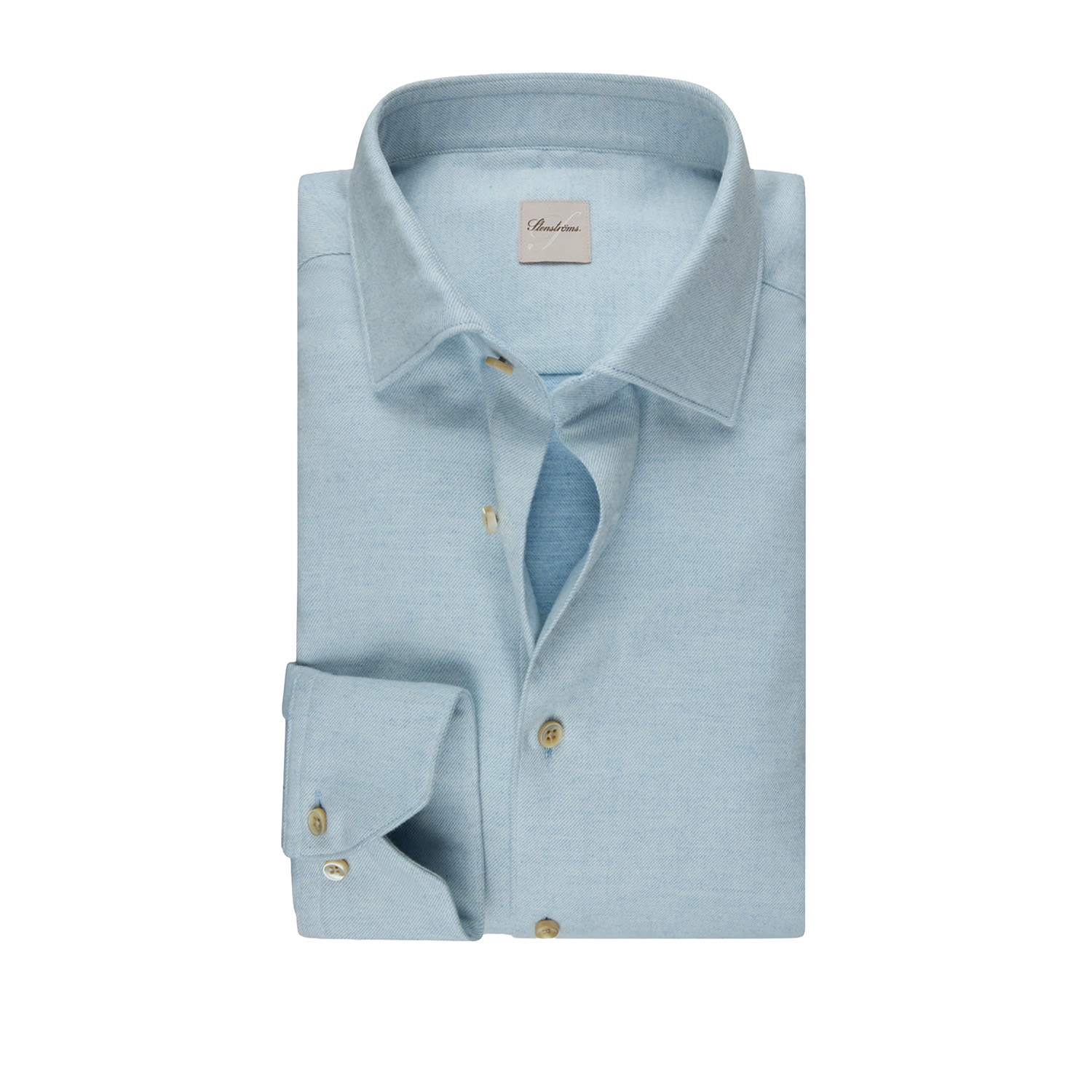 stenstroms_flannel_overhemd_slim_fit_lichtblauw_7127119035