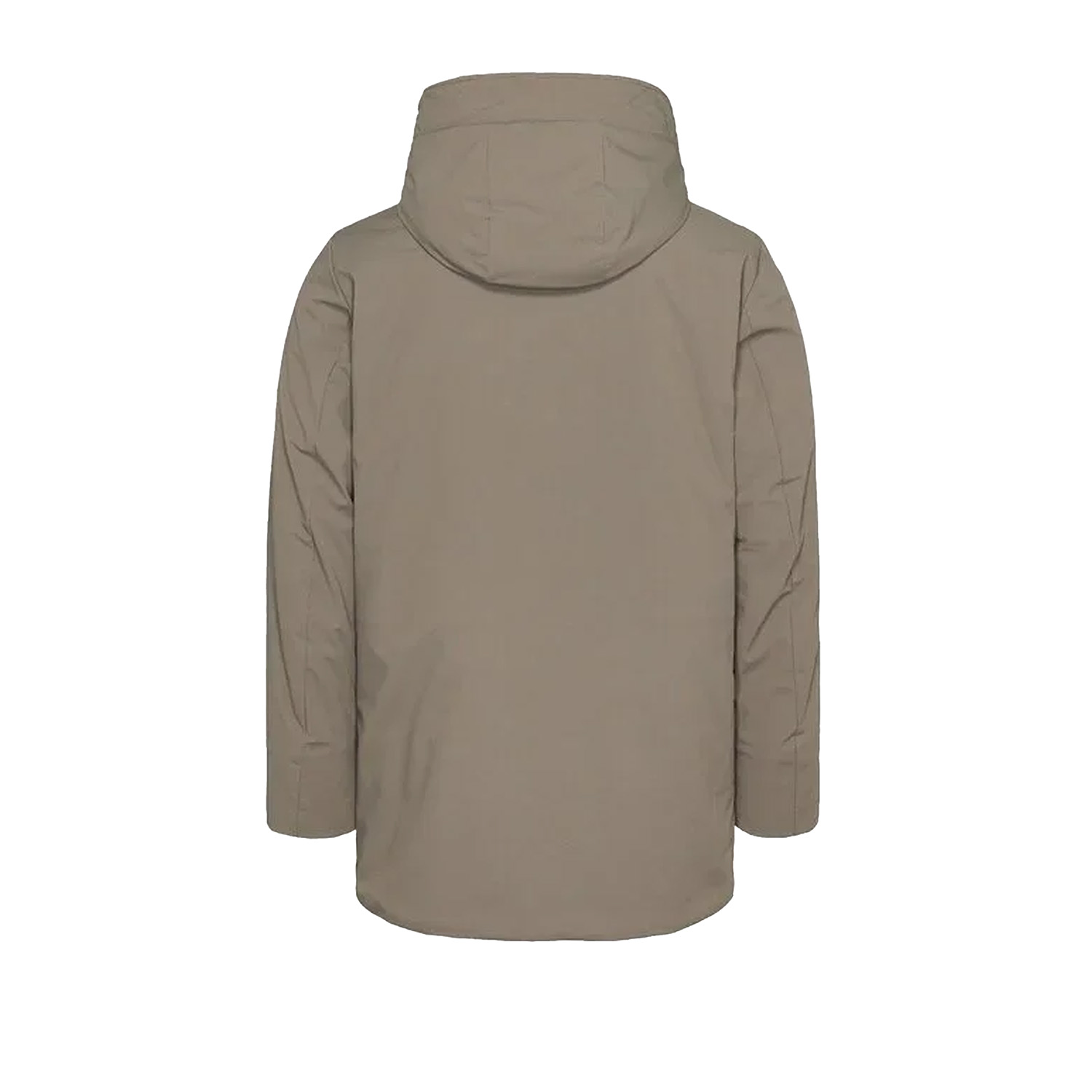 Woolrich_Stretch_parka_taupe